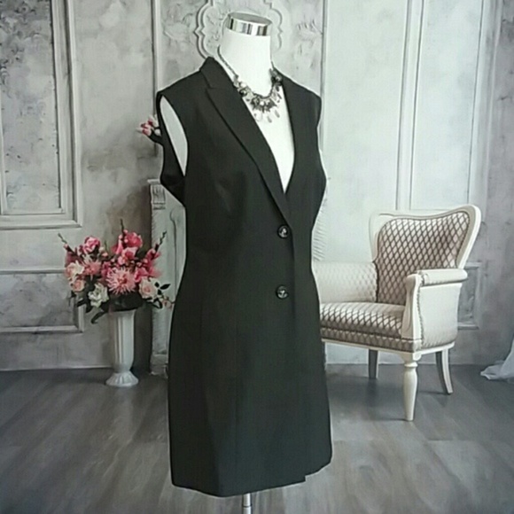 JM Studio by John Meyer Career Dress Gray Size 14 - Picture 3 of 7